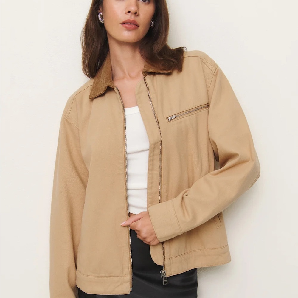 Reformation Harrison Utility Jacket - Alder
